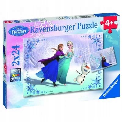 

Ravensburger puzzle 2x24 Frozen Siostry na zawsze