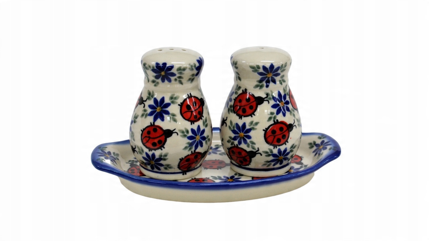 

Ceramiczny zestaw solniczka Ceramika Bolesławiec