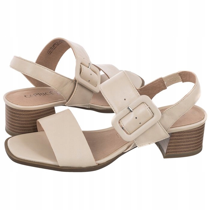 

Buty Damskie Sandały Caprice Beżowe 9-28211-28