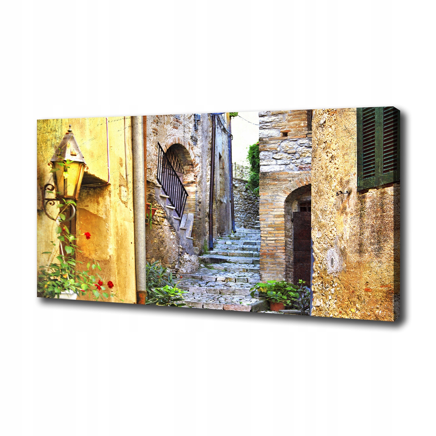 Obraz na plátně foto Okouzlující ulička 120x60 cm