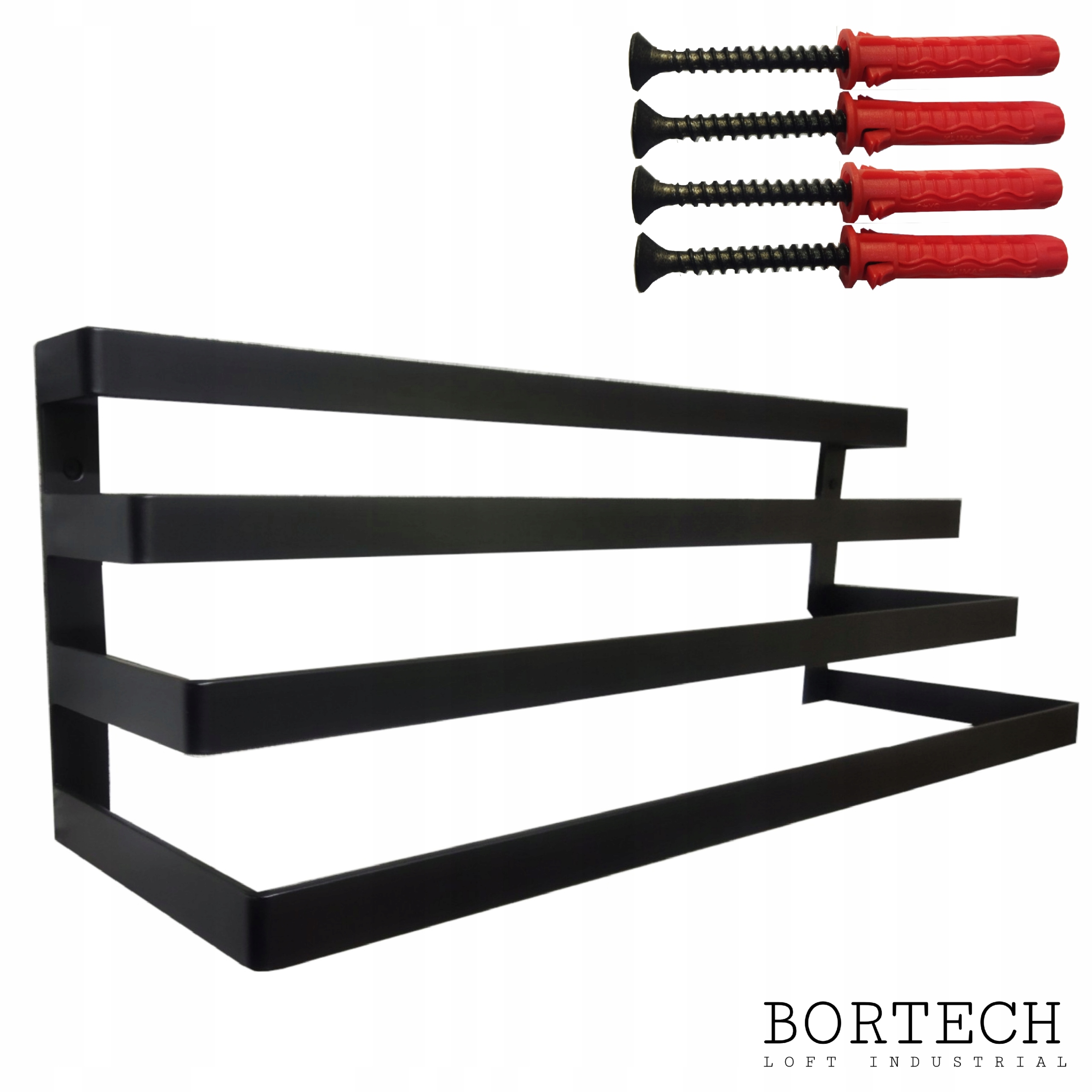 

Wieszak ścienny, suszarka na 4 ręczniki 80cm