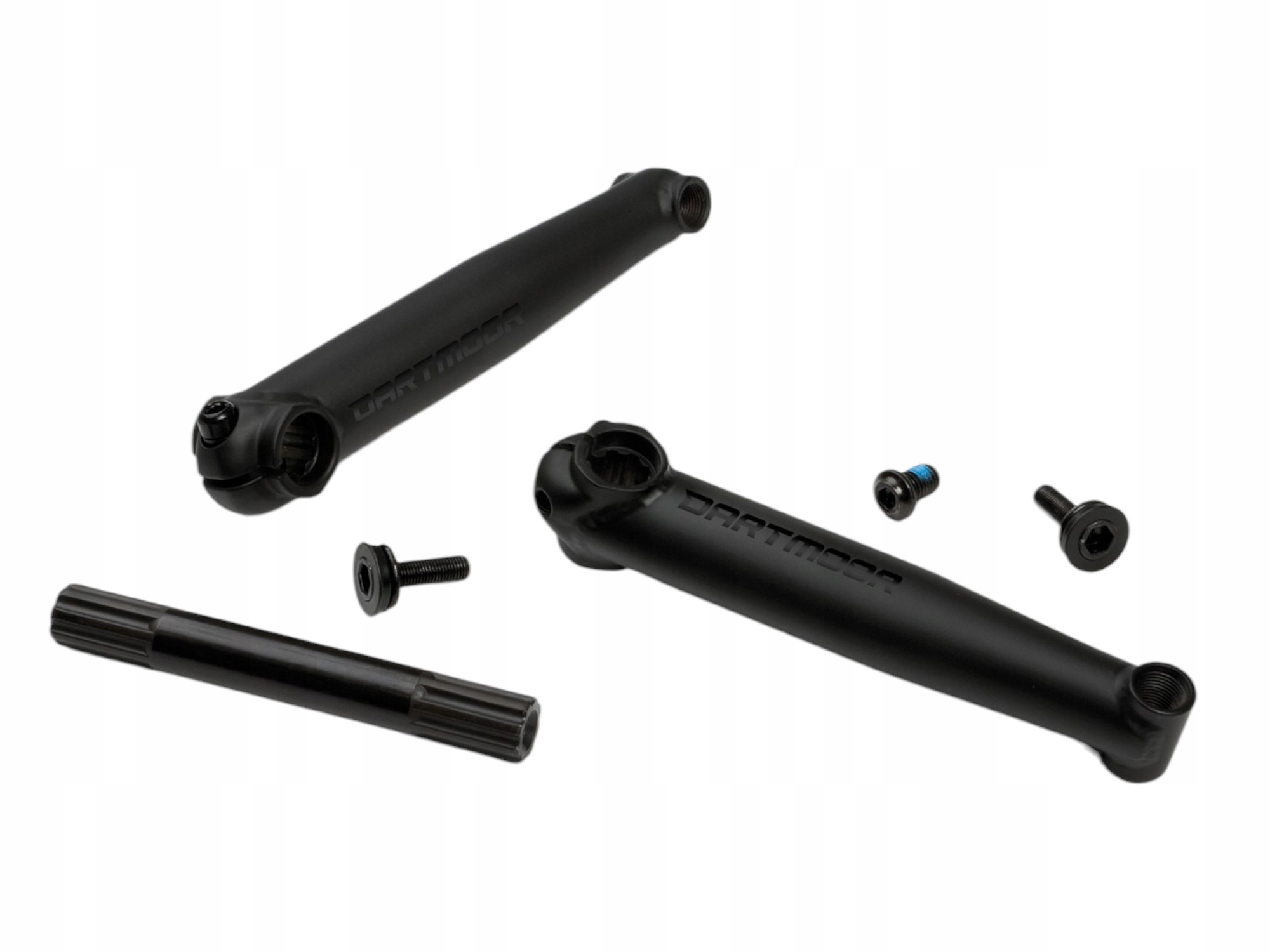 Mechanizm Korbowy Korby Dartmoor Chukka Two 175 mm Czarne 3PCS Dirt