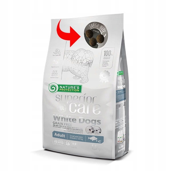 Nature's Protection Dospělá velká bílá ryba 1,5 kg