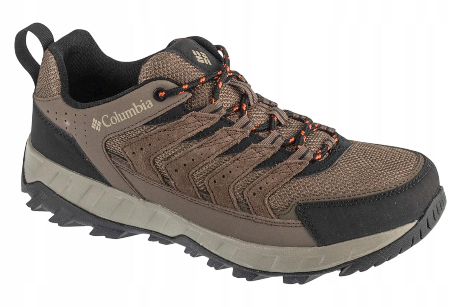 Columbia Strata Trail Low [47] Pánské Trekové Boty Semišové béžové