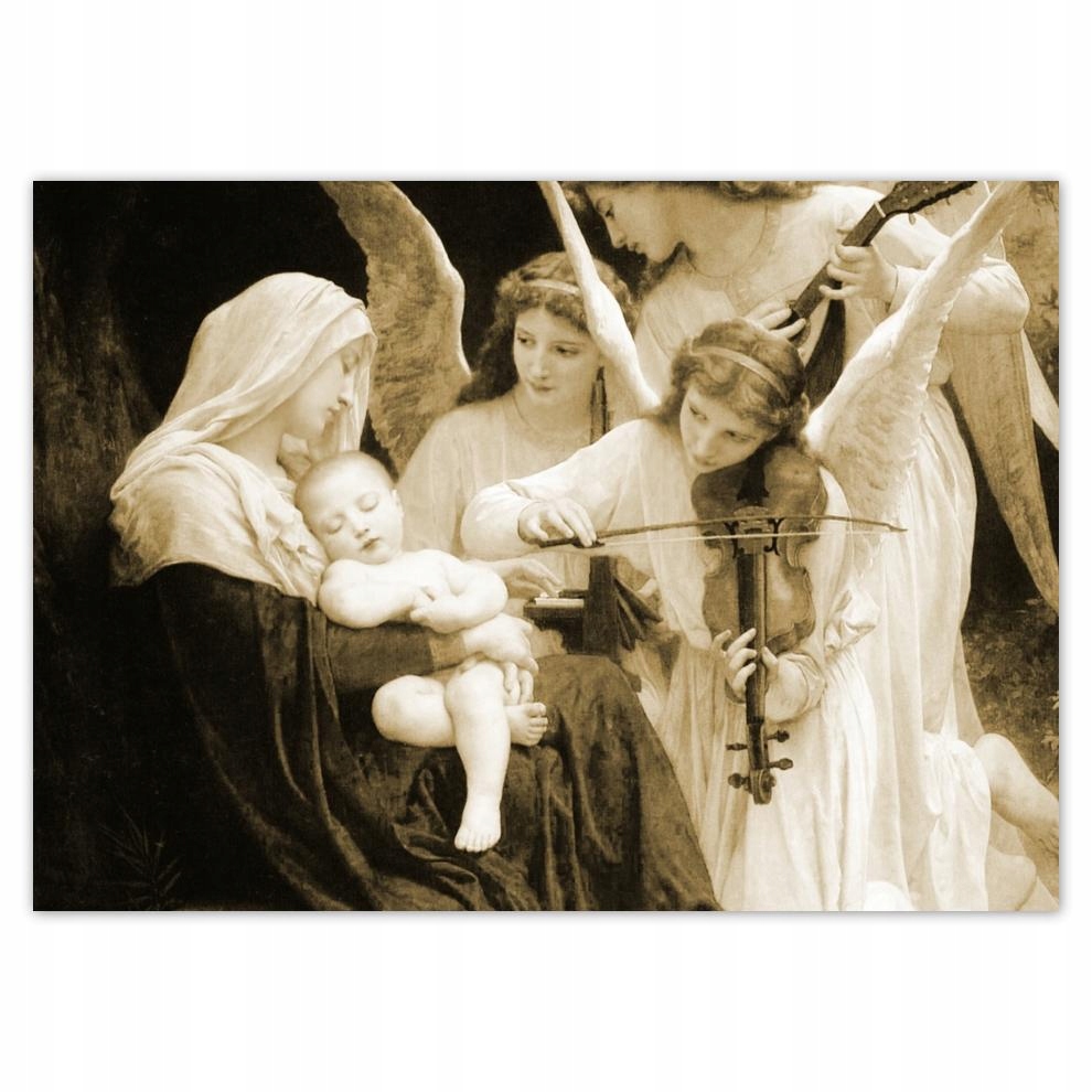 

Naklejki 70x50 Bouguereau Pieśń