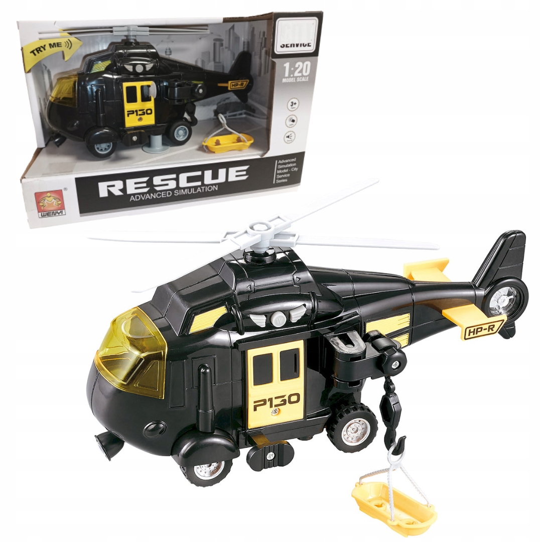 

Helikopter Ratunkowy Hakiem I Liną Św/dźwk Anek 3+