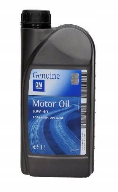 

Gm 10W40 1L. Silnikowy Olej Półsyntetyczny