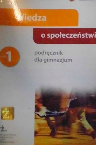WIEDZA O SPOŁECZEŃSTWIE 1 PODRĘCZNIK GIMNAZJUM