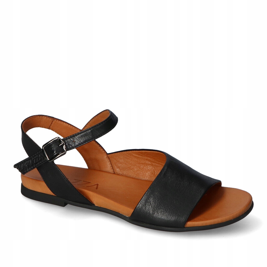 Sandály Piazza 910233-01 Černé lico 38