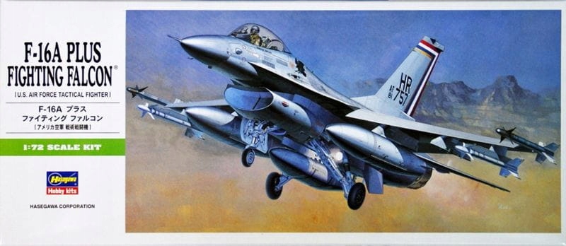 Hasegawa B01 1:72 F-16A model do sklejania