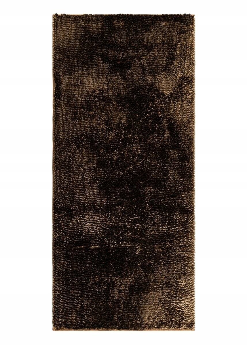 Koberec 75x150 Shaggy Hnědý