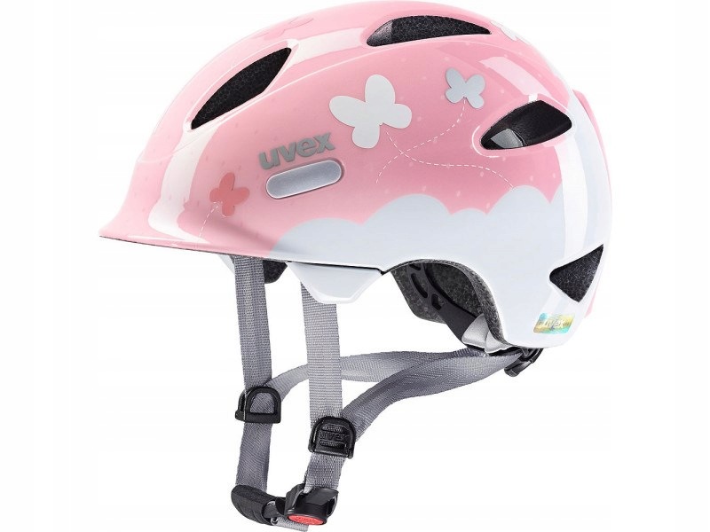 Kask dziecięcy uvex oyo style butterfly pink 50-54