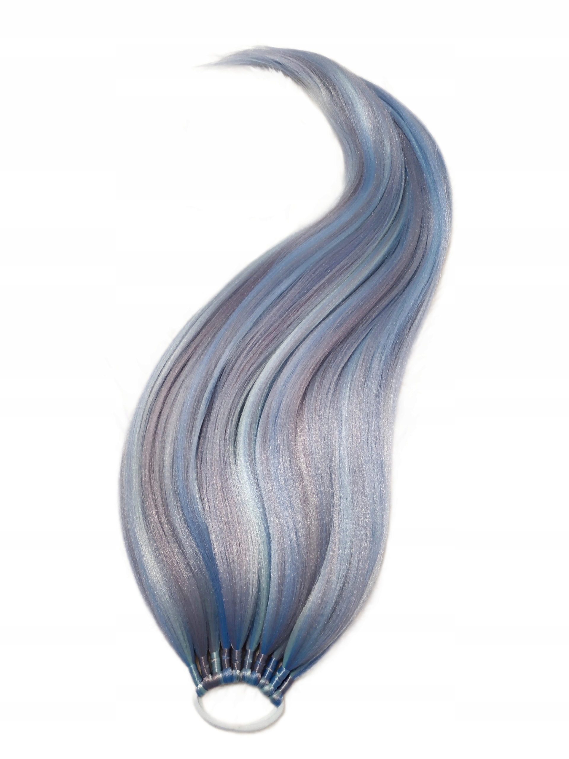 Poník na gumičce, Příčesek, modrá šedá máta, Ledová Princezna, 80 cm