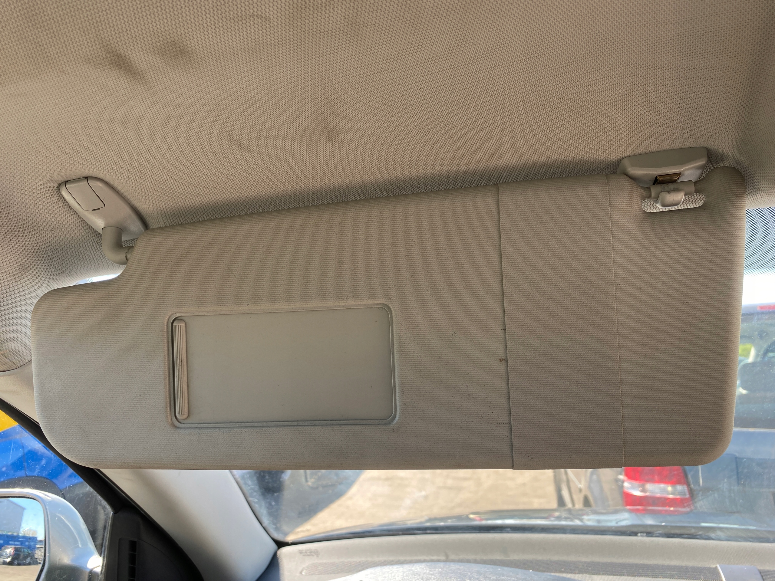 cover PRZECIWSLONECZNA left driver´s visor Skoda Octavia II 2 FL 04-10