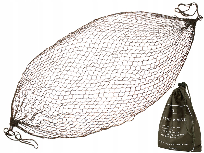 

Texar Hamak Wojskowy Mini Obciążenie 200KG, 220CM