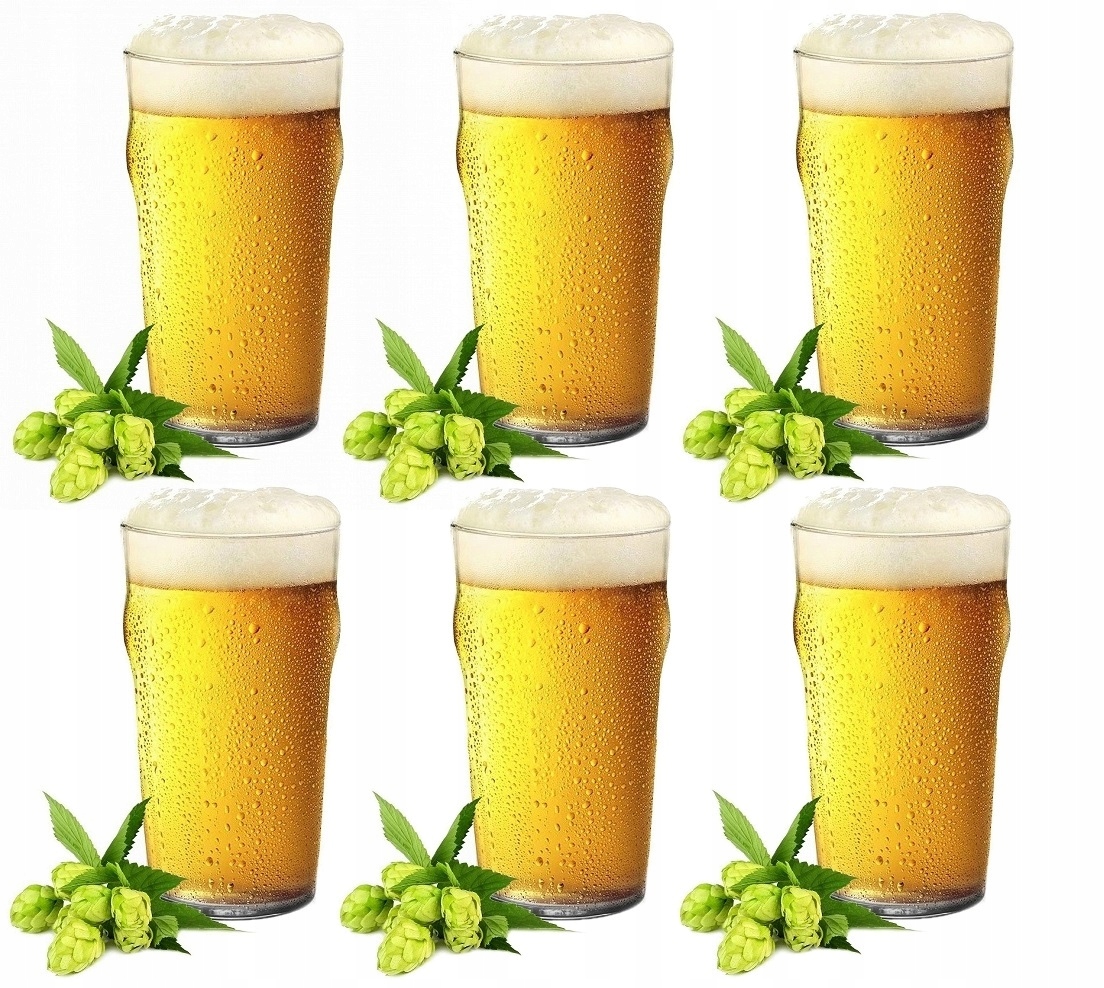 

Nonic zestaw 6 szklanek do piwa 550 ml