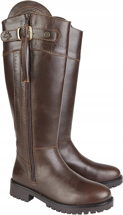 CABOTSWOOD DAMSKIE KOZAKI BRĄZOWE SKÓRZANE 37 1S2D Oryginalne opakowanie producenta brak