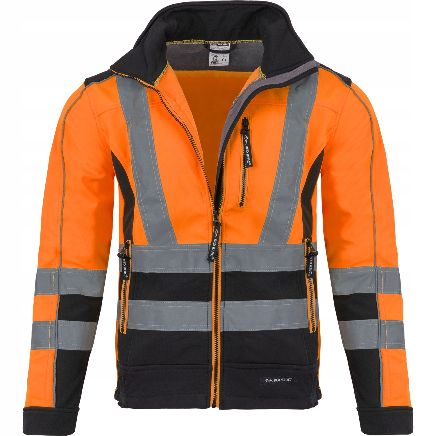 KURTKA SOFTSHELL ODBLASKOWA OCHRONNA REDBERG XXL Sezon jesień/wiosna lato zima