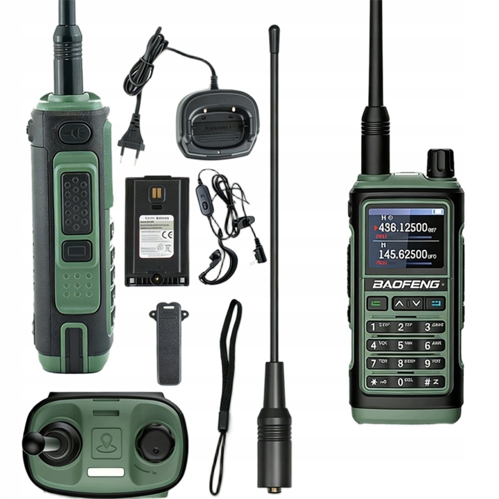 Vysílačka radiotelefon Baofeng UV-17M Skener Vhf Uhf Letecké Pásmo