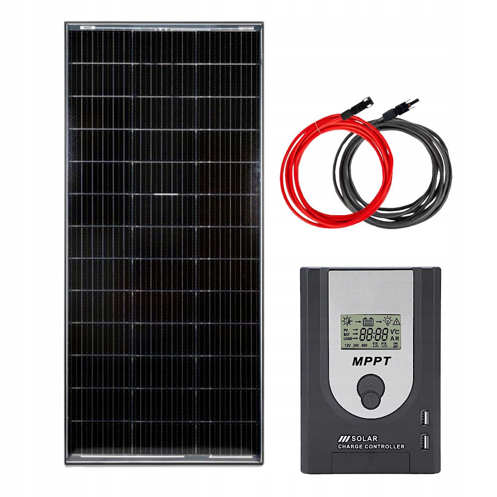 Fotovoltaický Set 240W Solární Mppt Pro Obytný Vůz Jachty