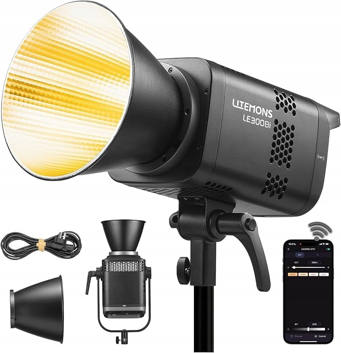 Godox LE300Bi Litemons Bi-Color Led Video Monolight Lampa wideo studyjna