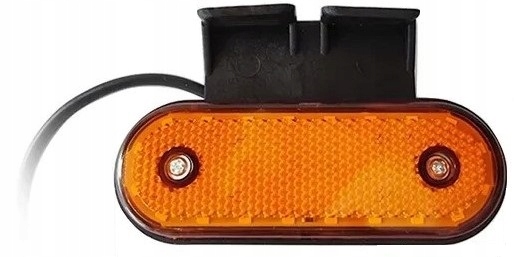 Lampa obrysowa pomarańczowa odblaskowa TIR NACZEPA