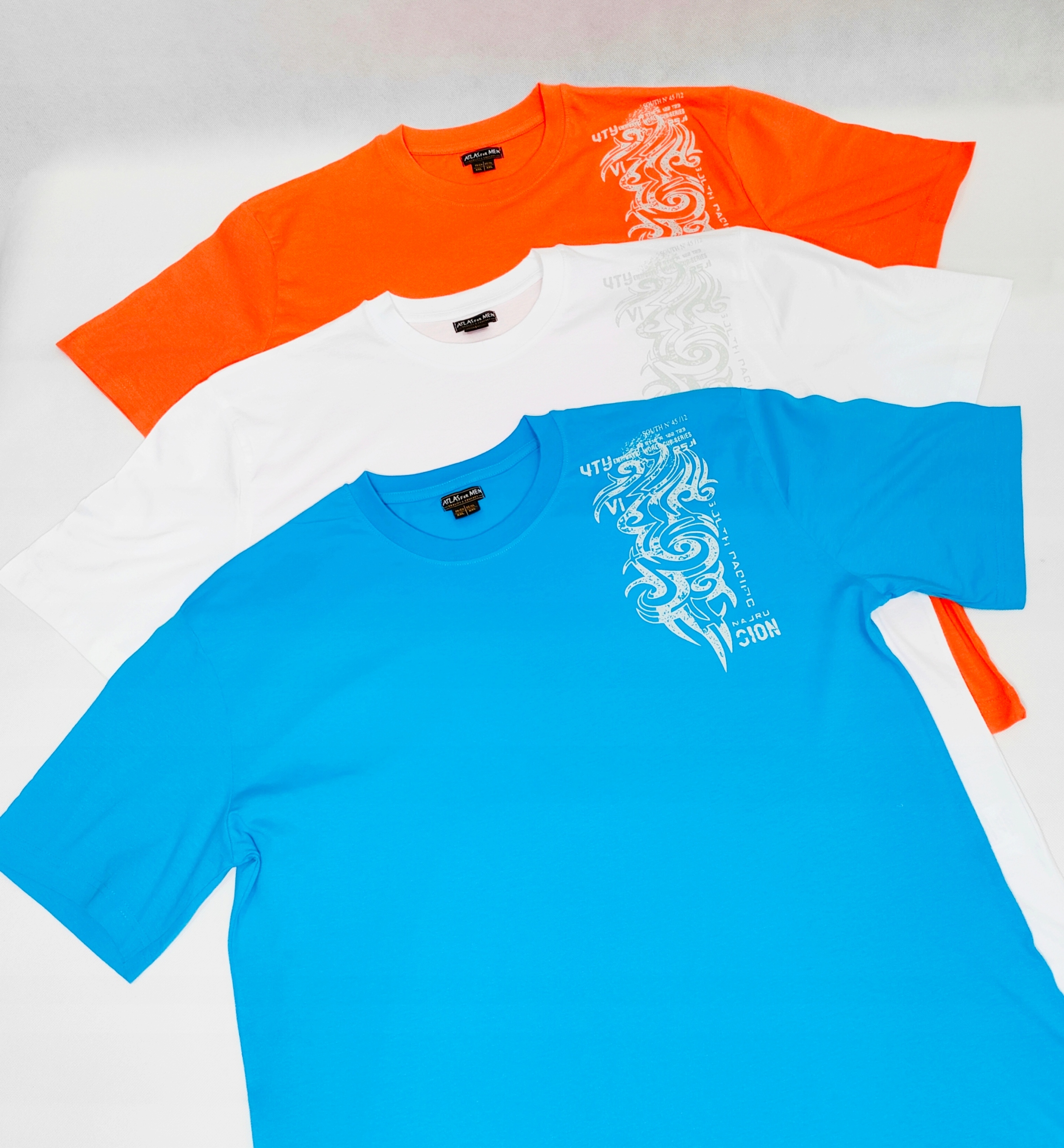 

Koszulka Męska Bawełniana T-shirt Zestaw 3XL R1004