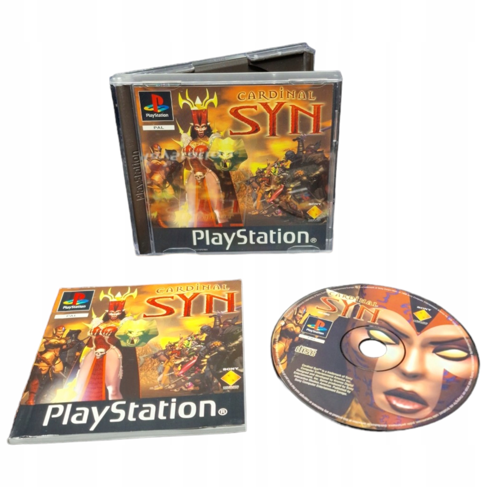 Gra CARDINAL SYN Sony PlayStation (PSX PS1 PS2 PS3) Platforma Sony PlayStation (PSX)