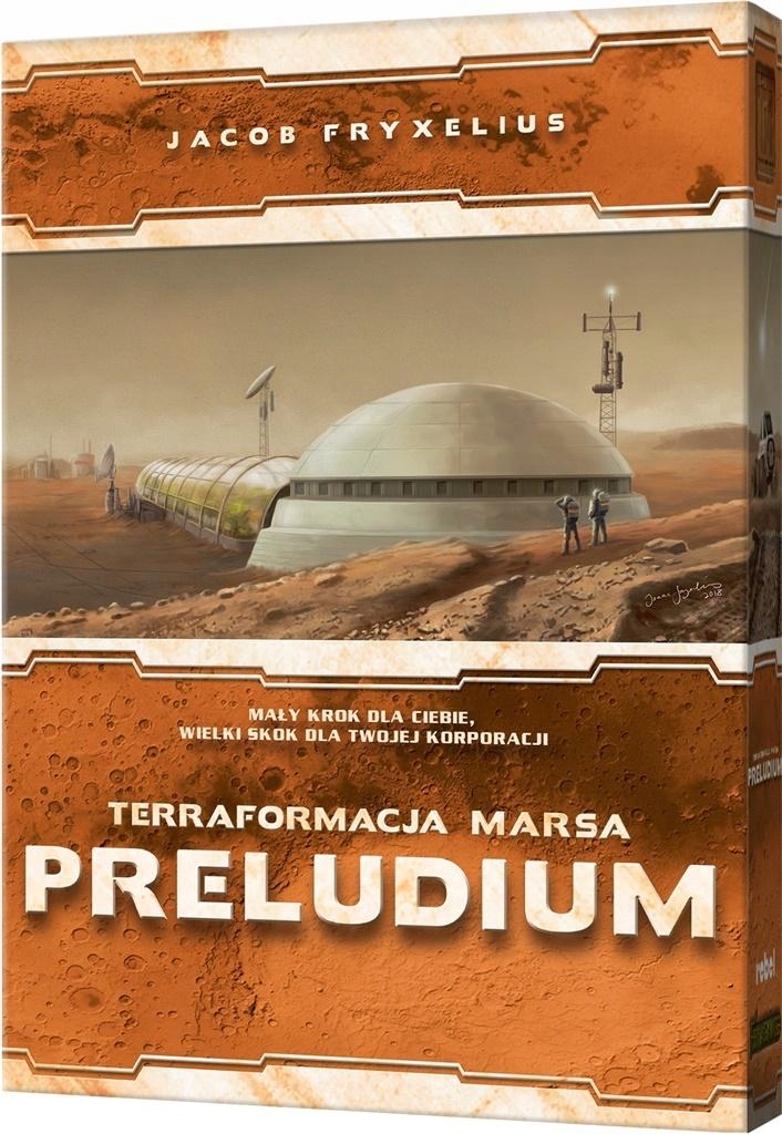 Terraformacja Marsa: Preludium Gra Towarzyska Gra Planszowa Planszówka