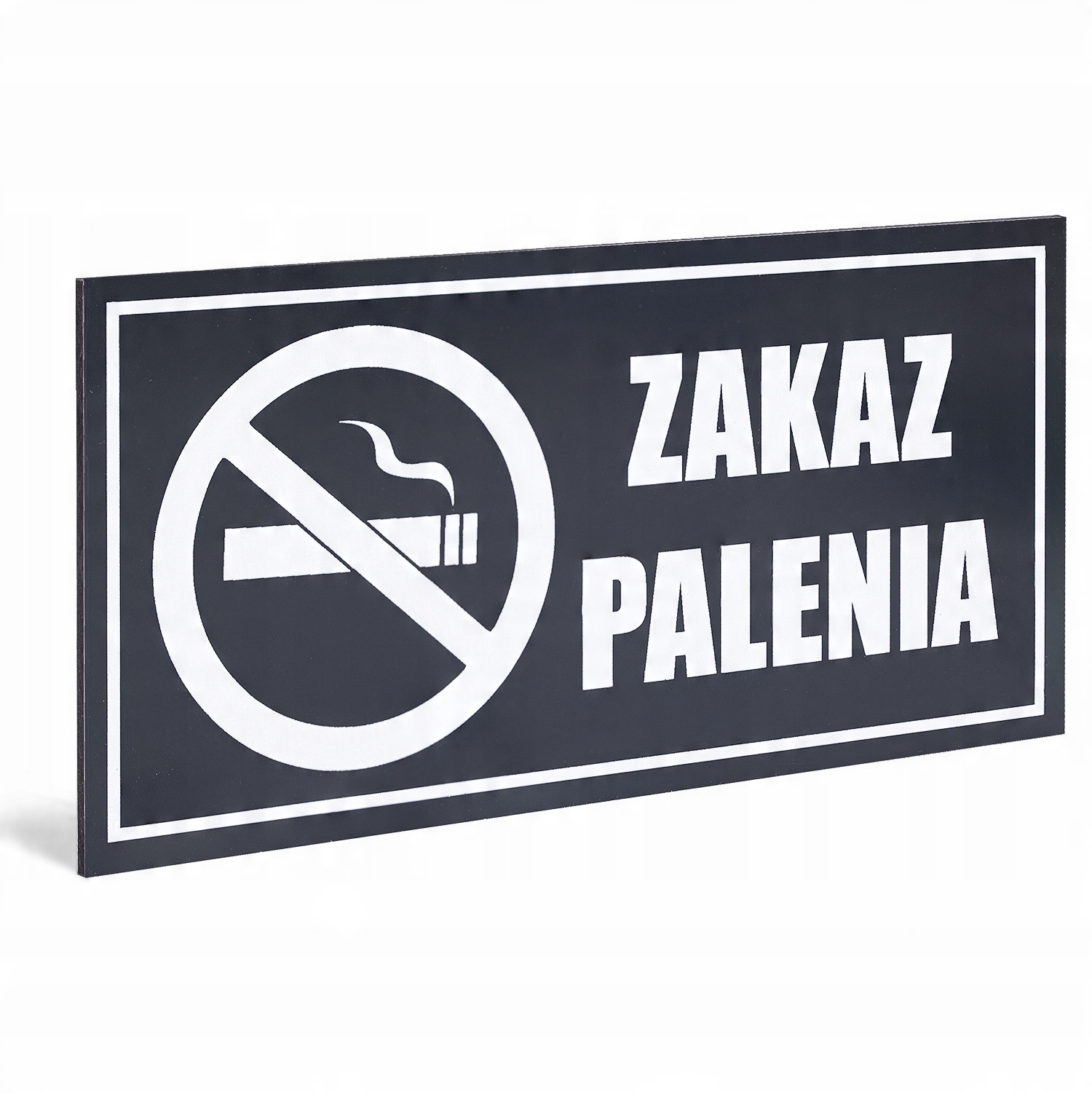 

Tabliczka Aluminium 20x10 Zakaz Palenia na Terenie