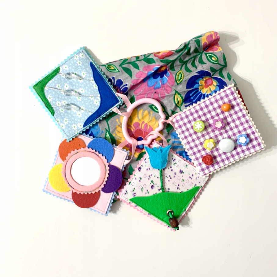 Senzorická hračka Květiny