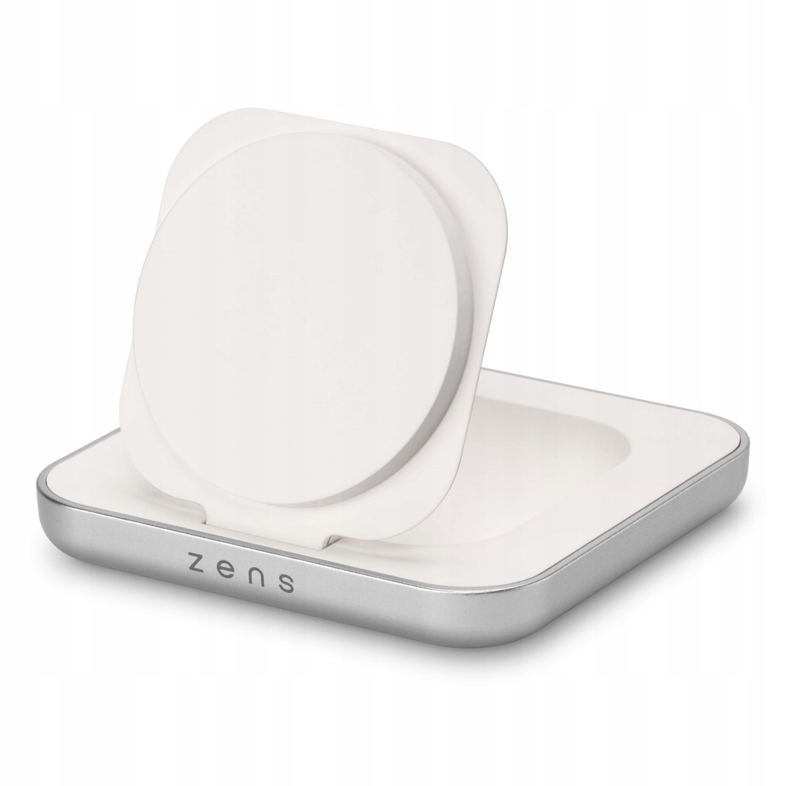 Zens Magnetická nabíjačka Nightstand Charger – magnetická nabíjačka Qi2 15W biela