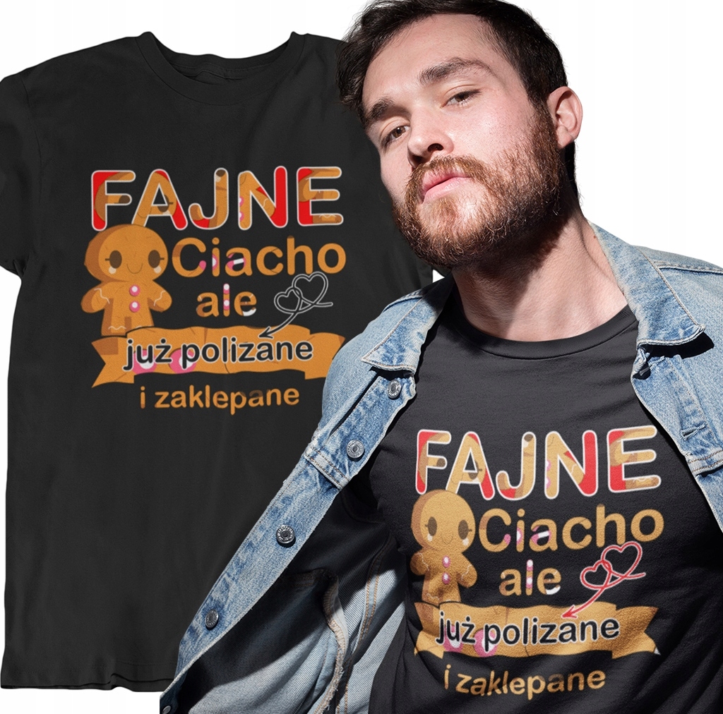 

Koszulka Męska Ciacho Zaklepane I Polizane