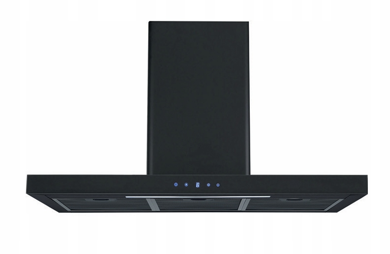 Okap Kominowy 90cm Kuchenny Pochłaniacz Led Przyścienny 564m3/h