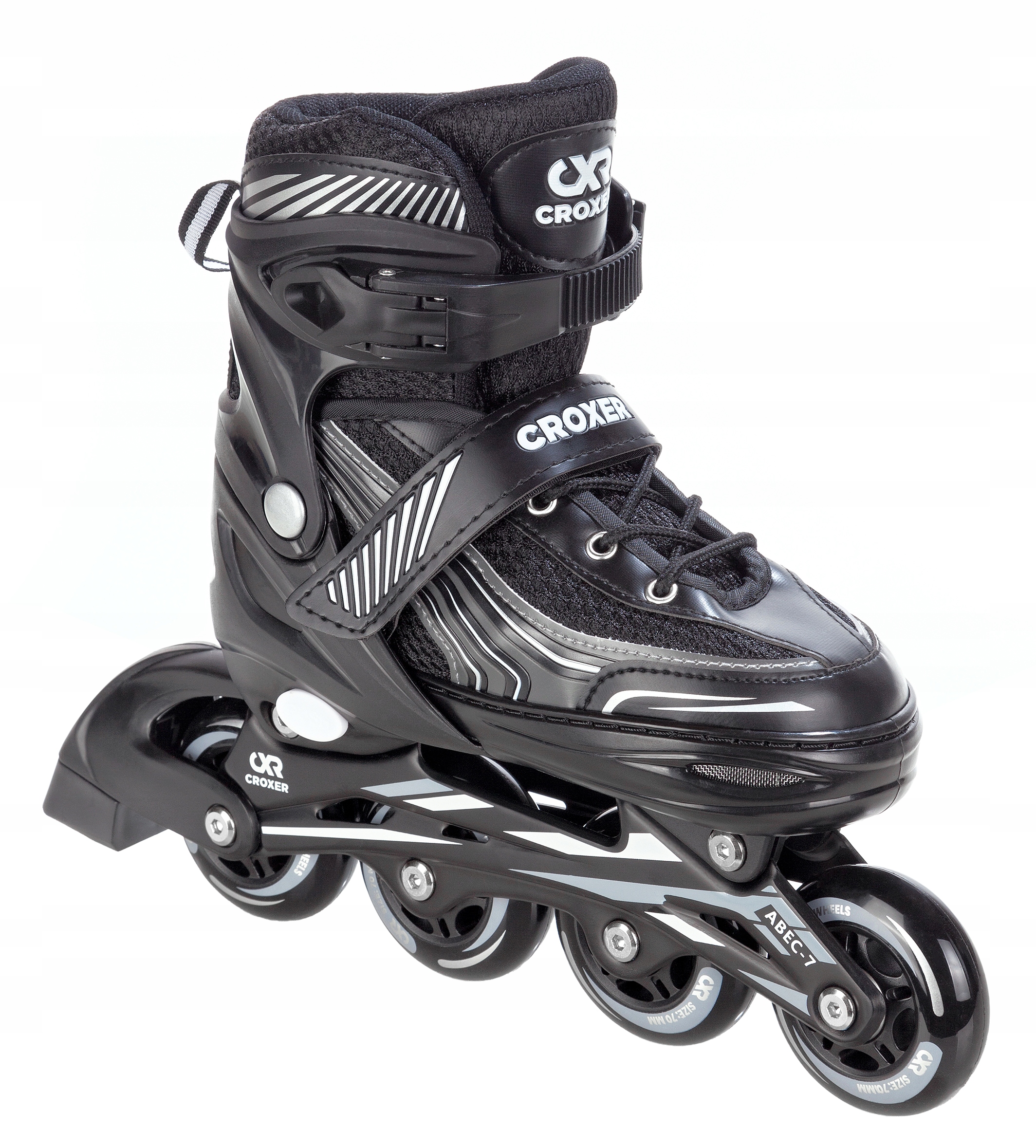 

Rolki Regulowane Croxer Optima Black 39-42 Kauczuk