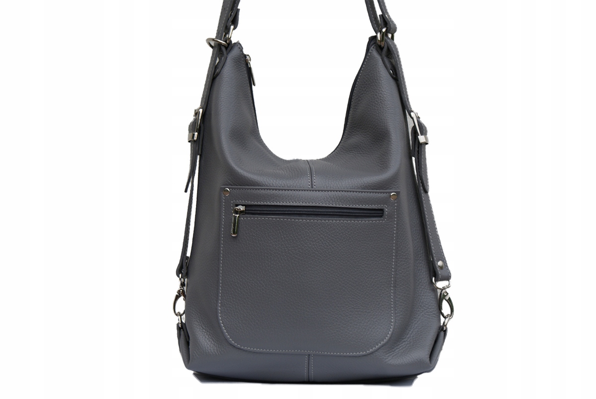 SKÓRZANA TOREBKA-PLECAK DAMSKA WŁOSKA SKÓRA KOLORY Płeć kobieta