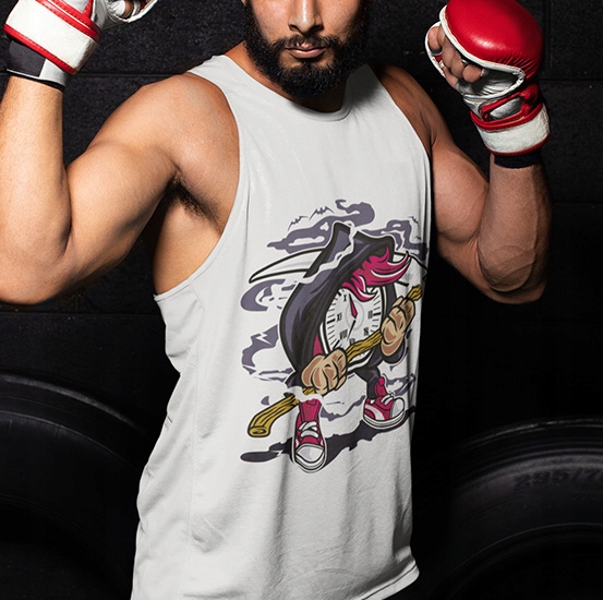 TANK TOP ANIMOWANE YOUR TIME Marka inna