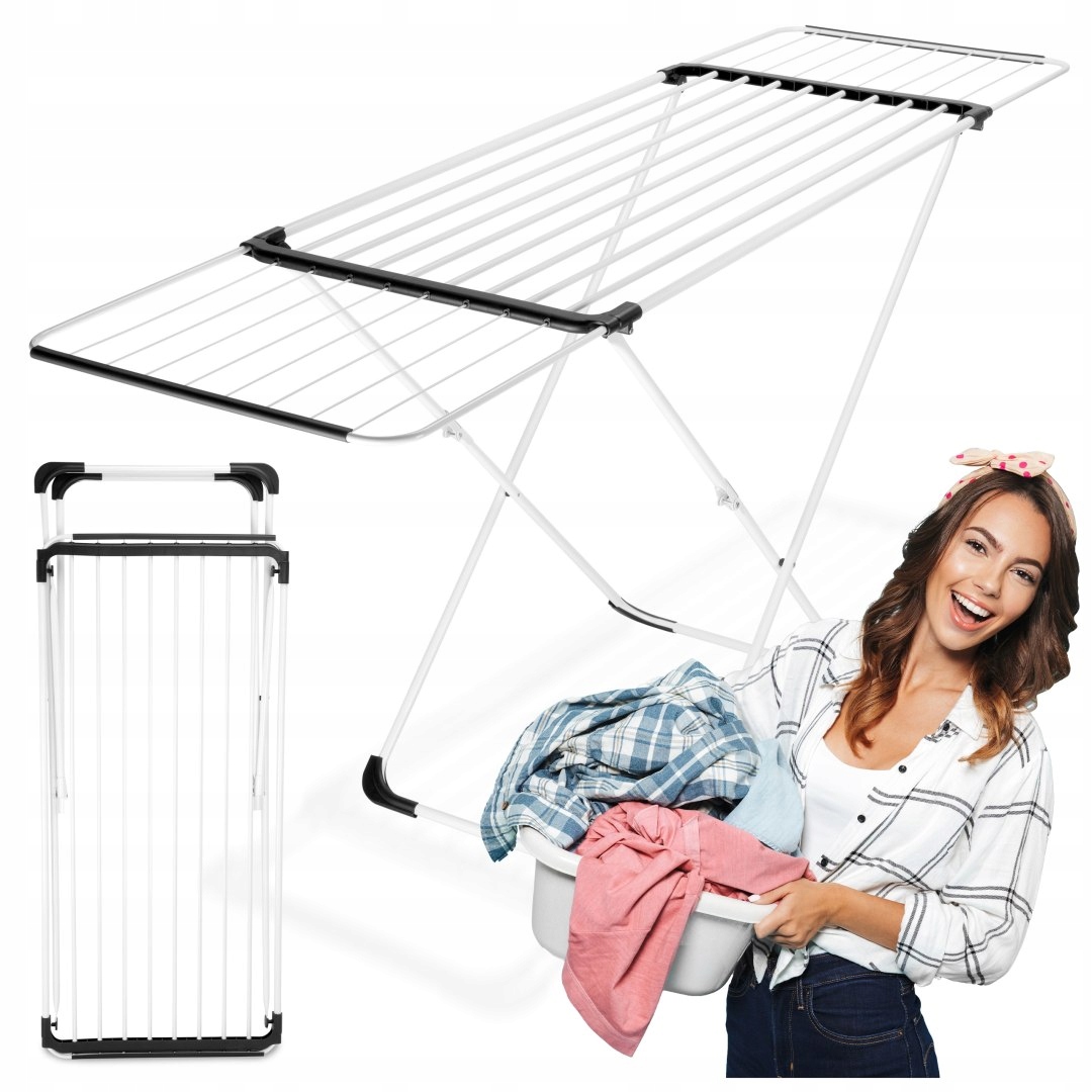 Levně Sušák na prádlo rozkládací Aria