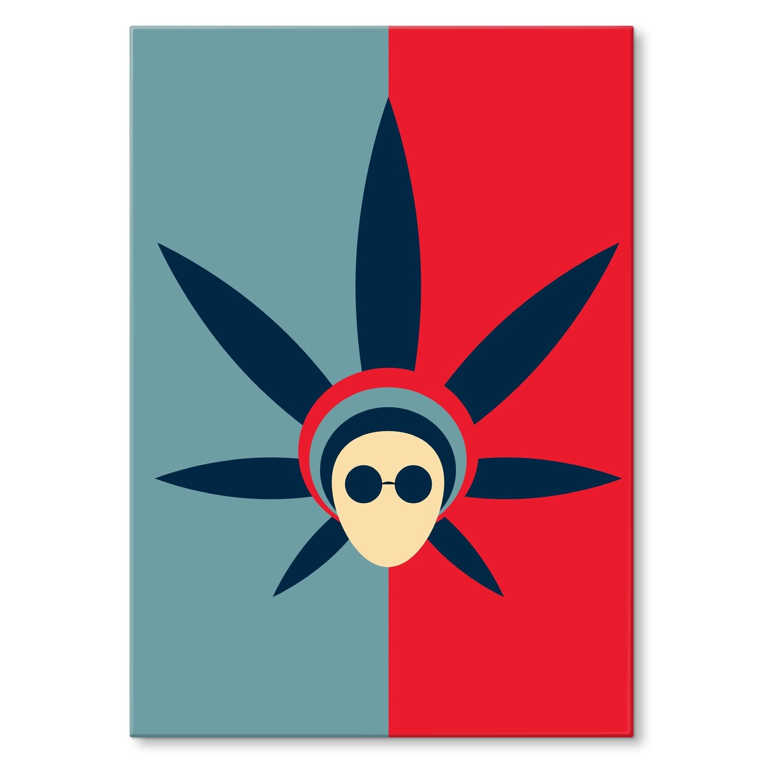 Kovový plakát Marihuana Ganja Szyld Plech 30 x 42 cm Dárek