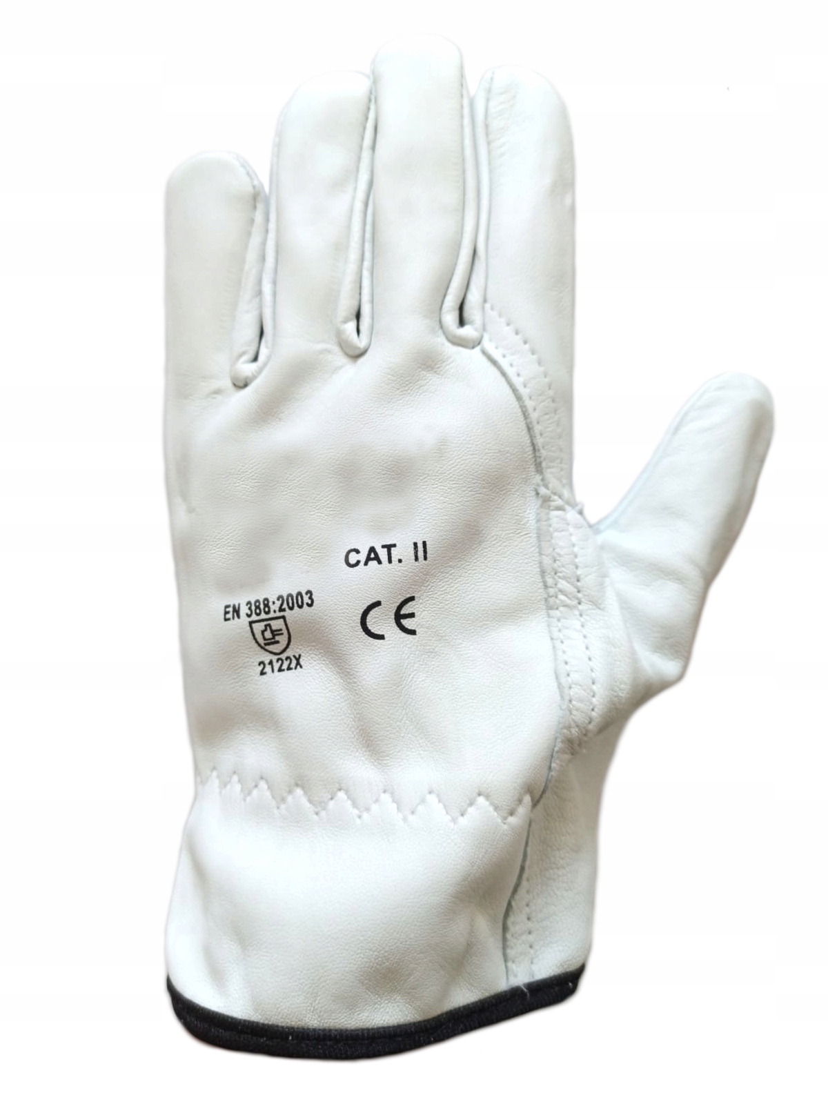 Rękawice robocze, skórzane ochronne spawalnicze driver kozia skóra r.10 Ce