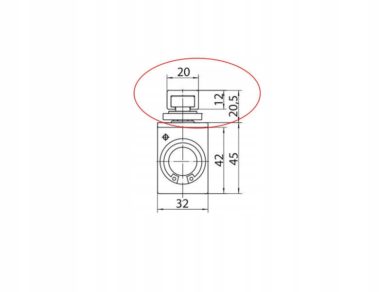 Geze Boxer szyna ślizgowa do samozamykacza 12 mm srebrna Marka Geze