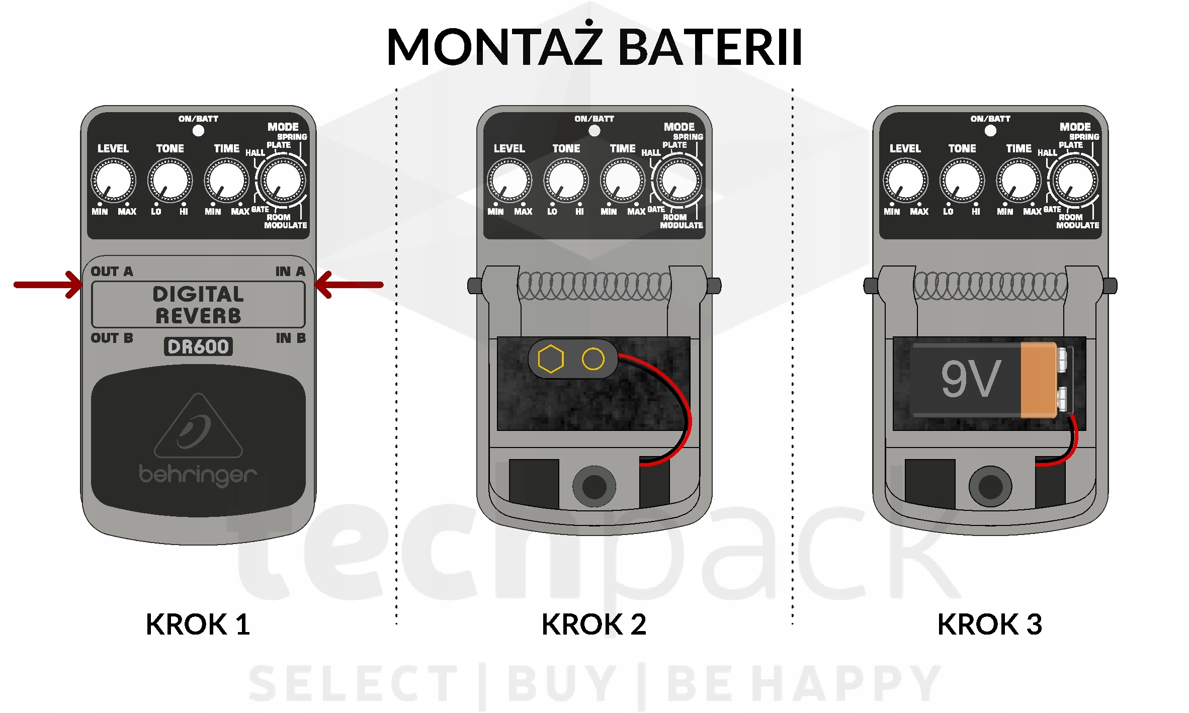 Efekt gitarowy Behringer HD300 Heavy Distortion Model 204417