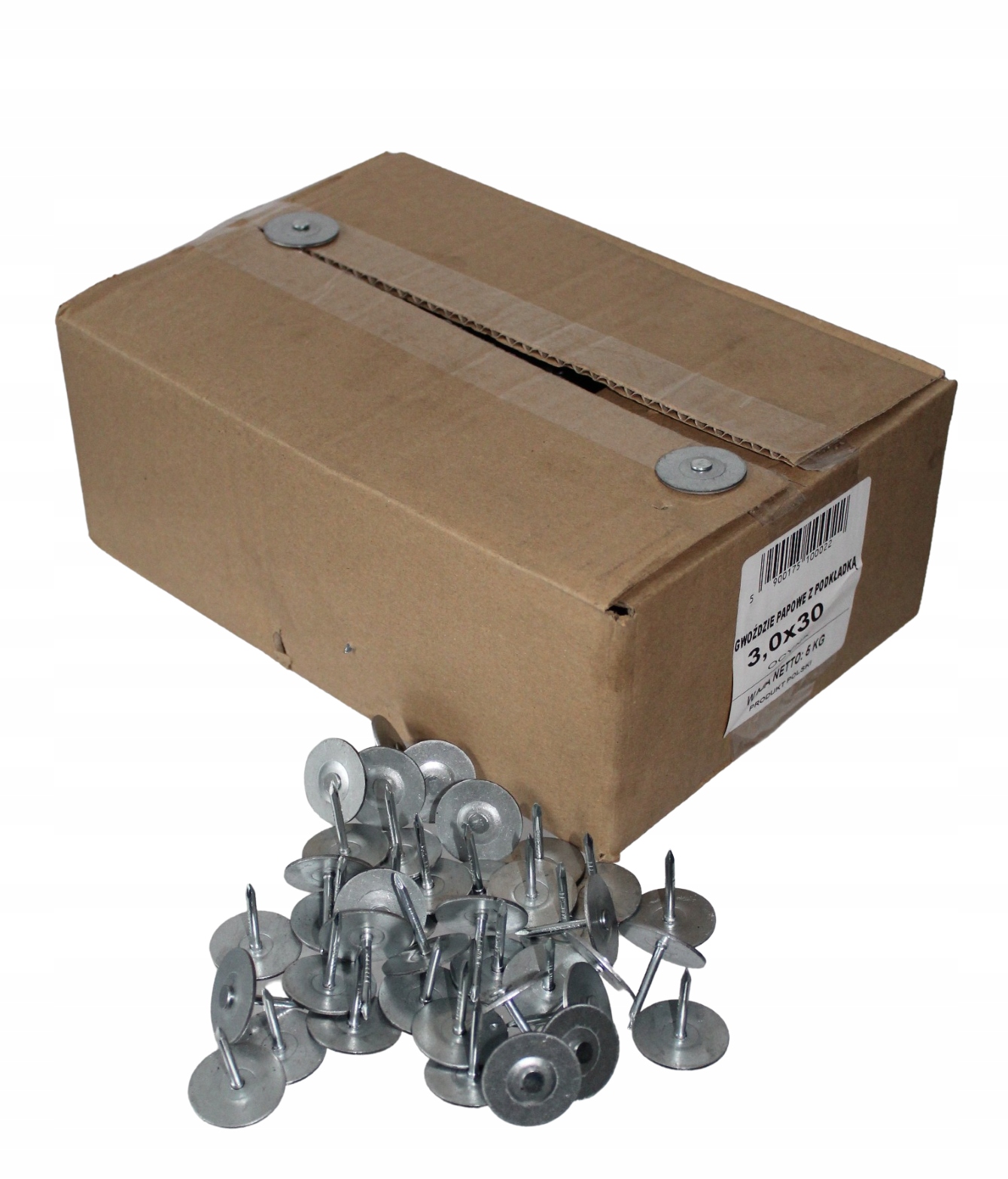 

Podkładka Do Papy Z Gwożdziem OP.5 Kg