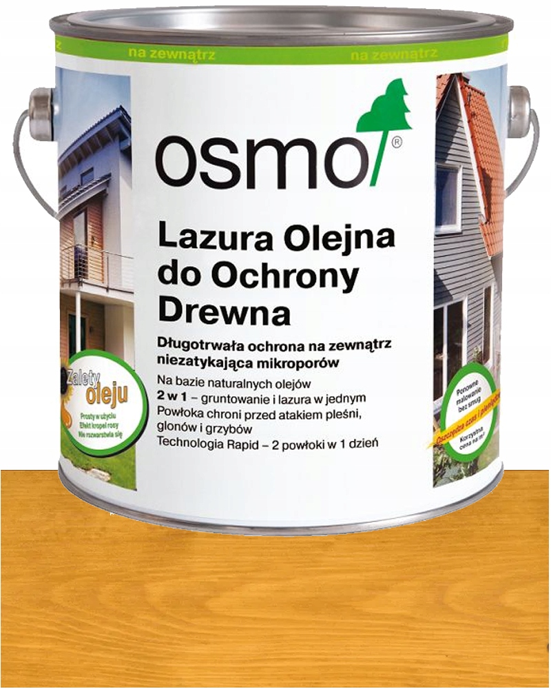 Osmo Olejová lazura Azurový olej na dřevo 732 Světlý Dub 0,75L