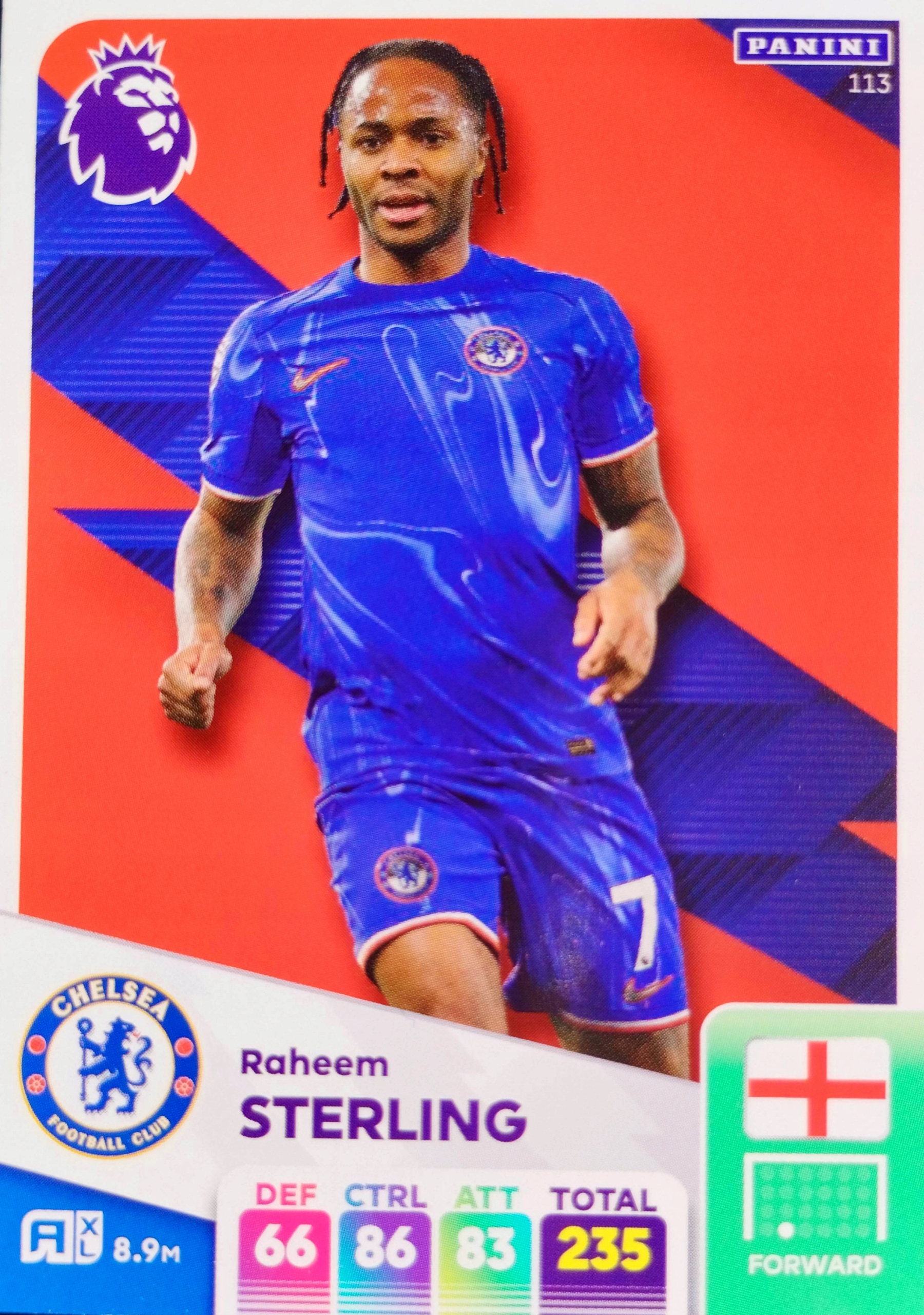 Premier League 2025 Base 113 Raheem Sterling Chelsea