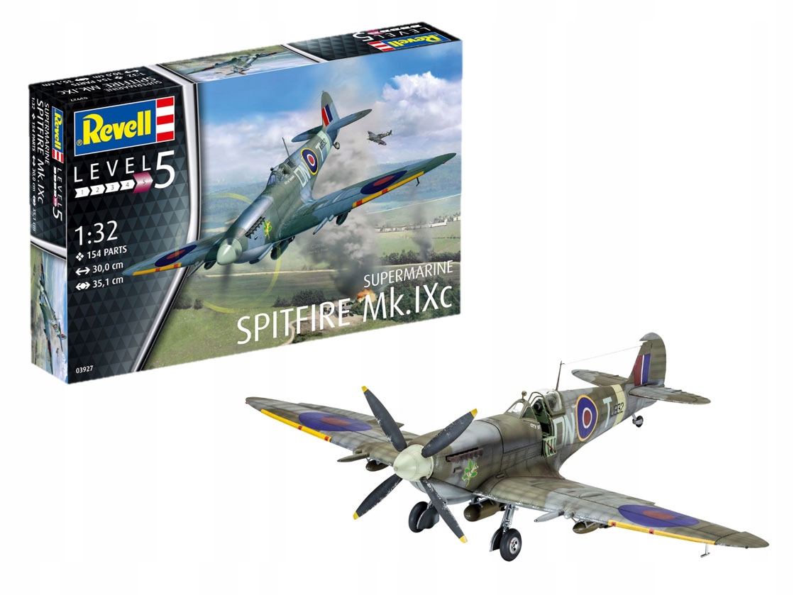 Model ke slepení Revell Spitfire Mk. IXC 1:32
