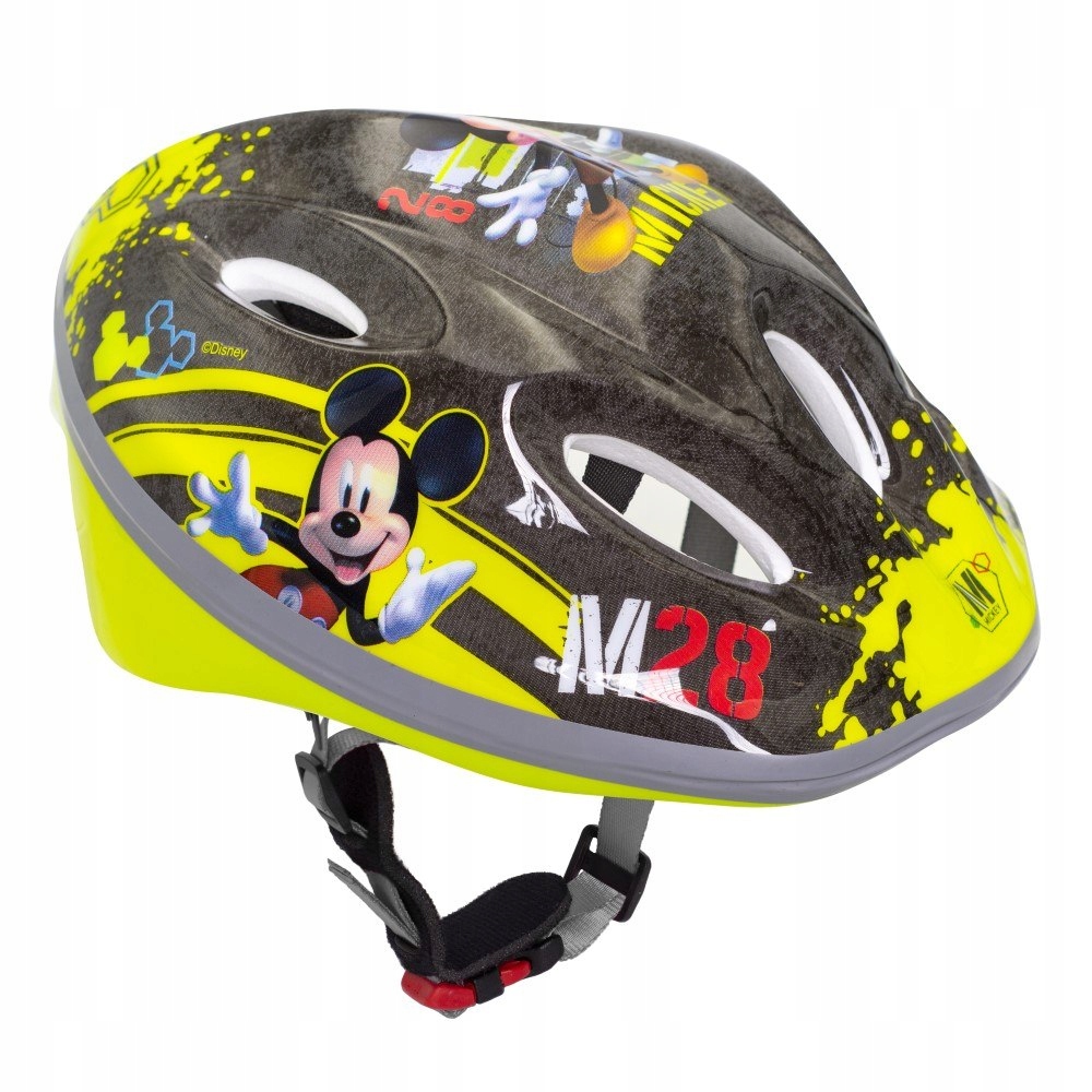 KASK ROWEROWY OTWORY WENTYLACYJNE WKŁADKA MICKEY
