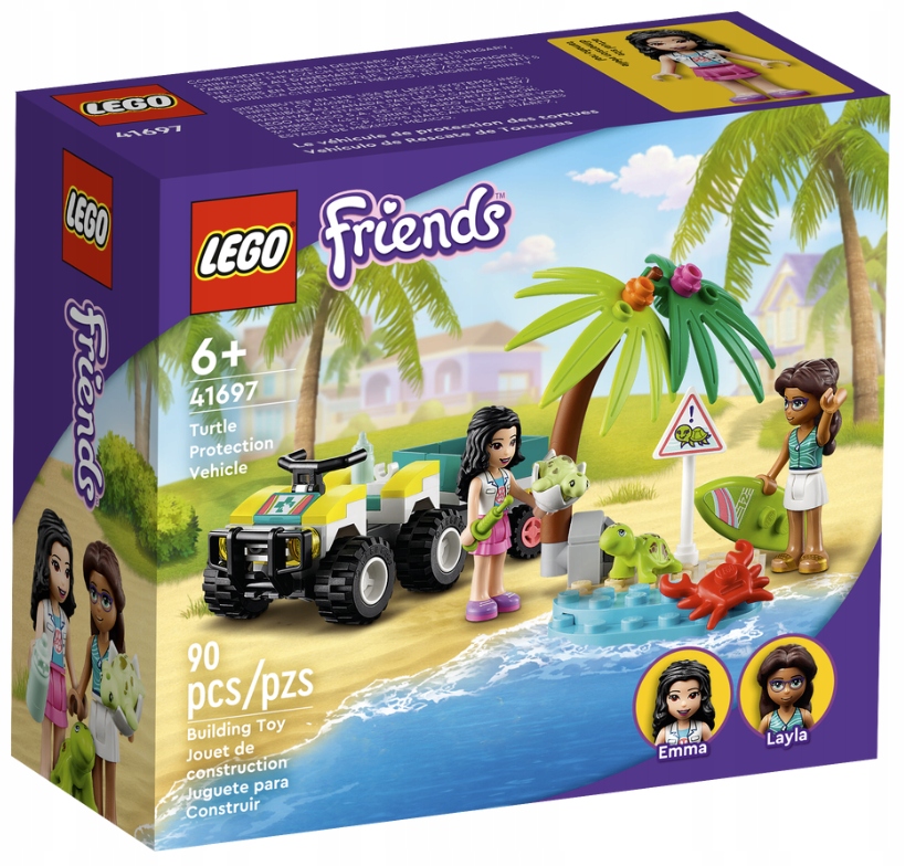 

Lego Friends 41697 Quad Pojazd do Ratowania Żółwi