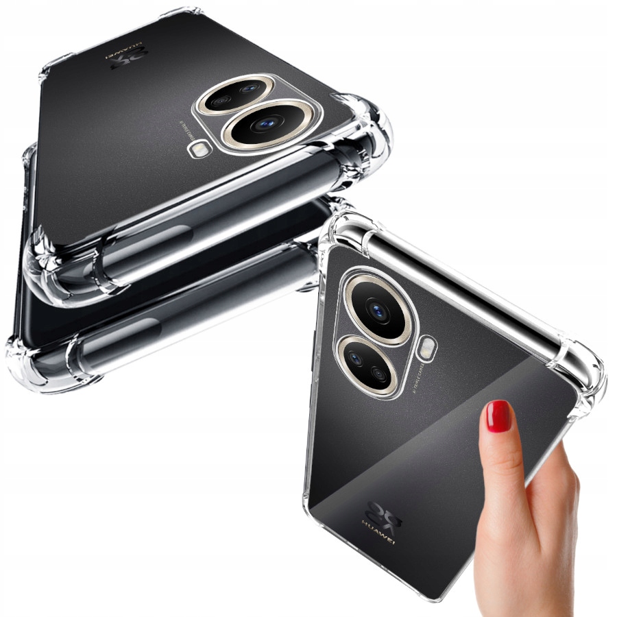 

Etui Pancerne Clear Do Huawei Nova 10 Se Szkło