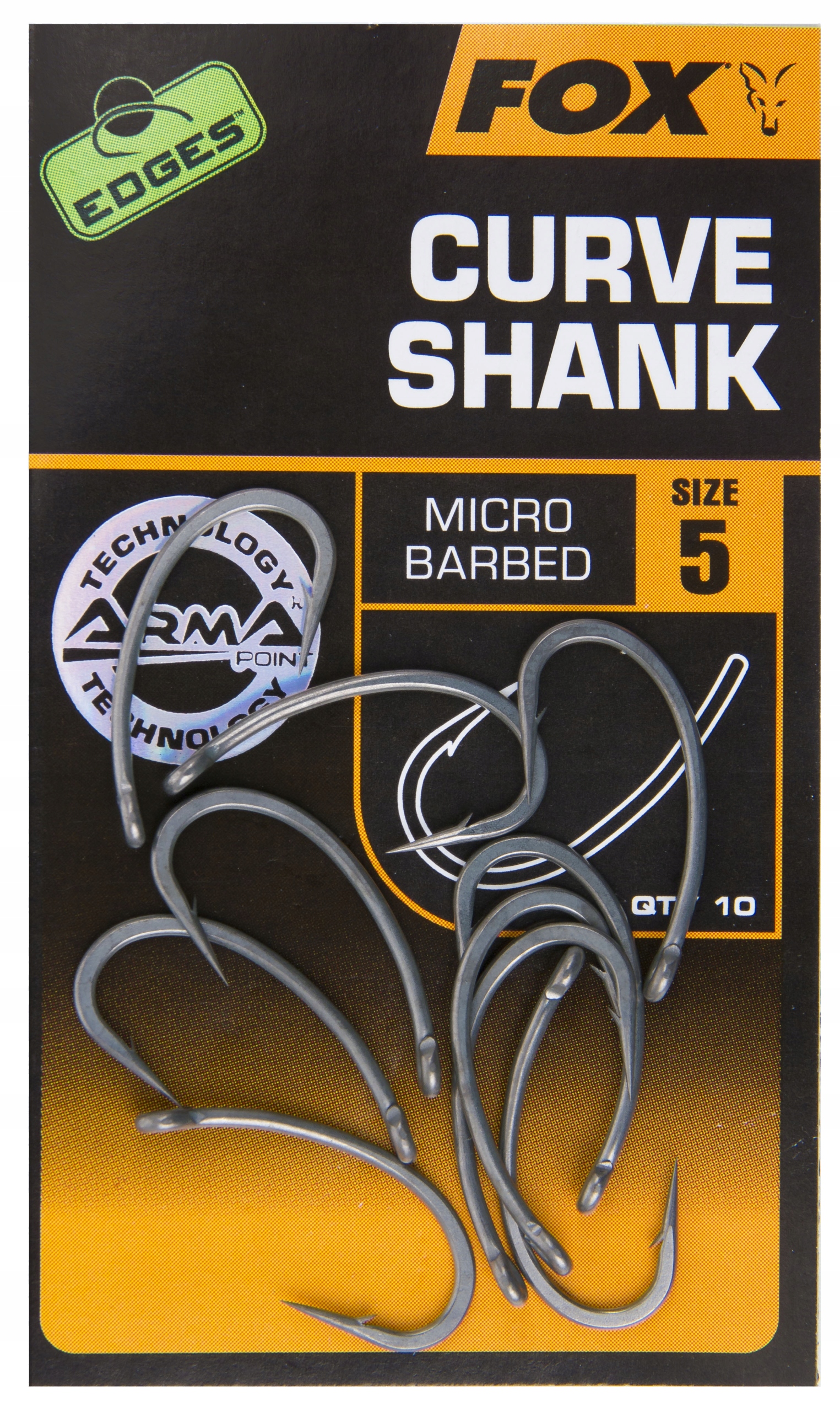 haczyki Fox Curve Shank rozmiar 2 10 sztuk